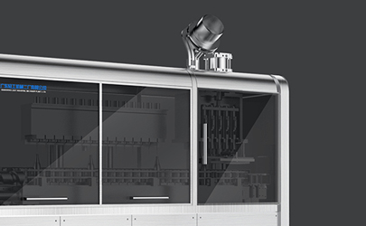 啤酒灌裝機外觀設計-食品機械工業(yè)設計